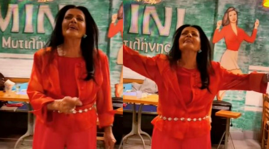 Ζωζώ Σαπουντζάκη: Χορεύει Κωνσταντίνο Αργυρό και αποθεώνεται (Βίντεο)