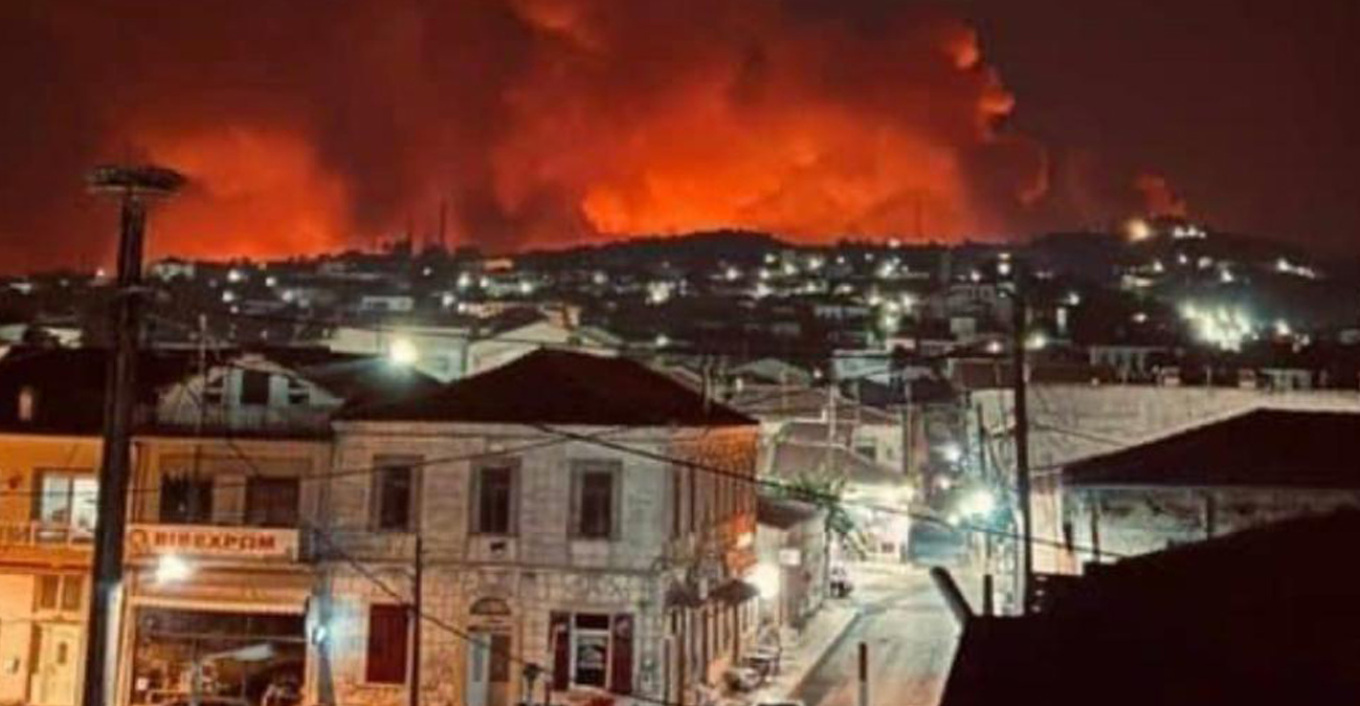 Νέα νύχτα αγωνίας στον Έβρο, μήνυμα του 112 για το Σουφλί - Κοντά στα σπίτια οι φλόγες