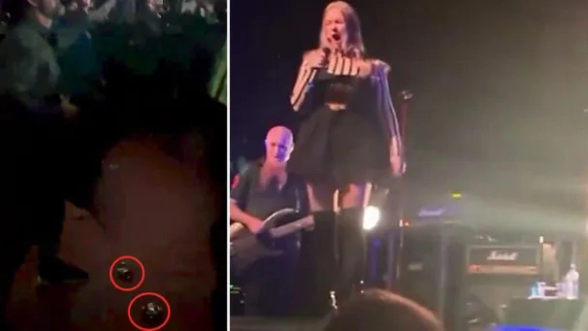 VIDEO: Συναυλία στη Νέα Ζηλανδία μετατράπηκε σε εφιάλτη - Θεατής τα έκανε μπροστά στη σκηνή