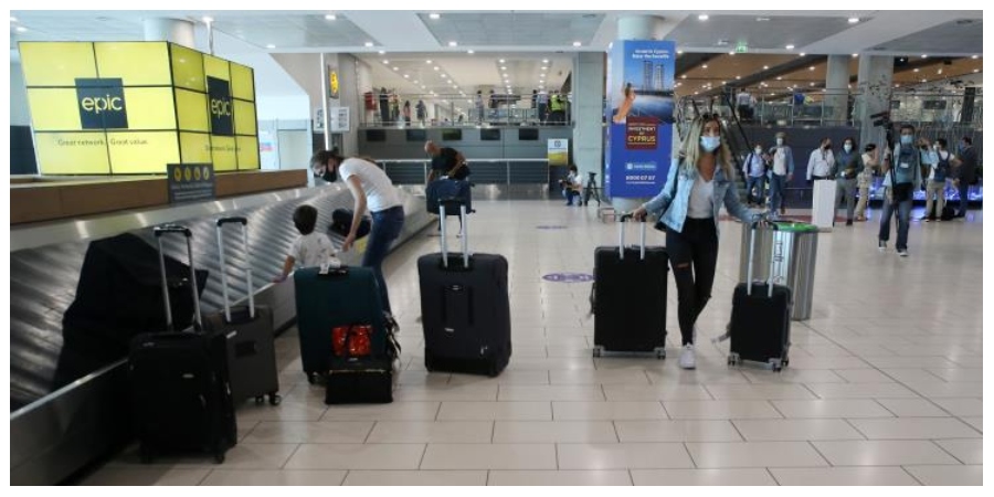 Συνολικά 58 πτήσεις πραγματοποιούνται την Παρασκευή από και προς το αεροδρόμιο Λάρνακας