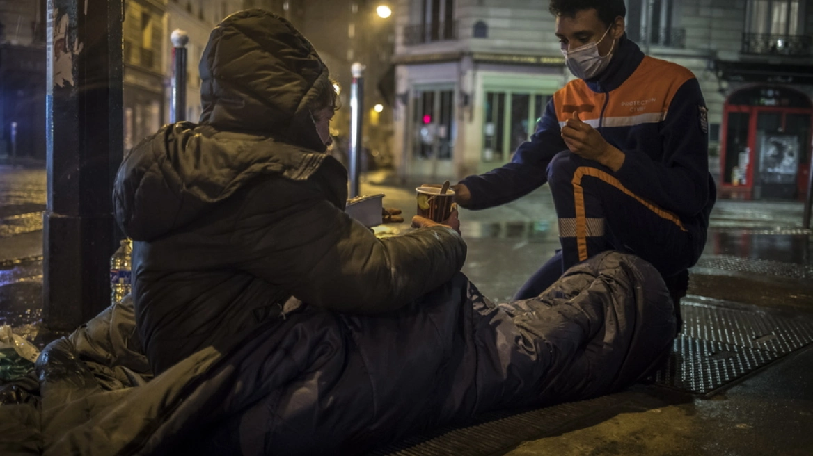 Πάνω από 2.000 παιδιά στη Γαλλία κοιμούνται στους δρόμους
