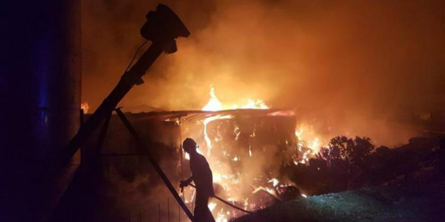 ΞΥΛΟΤΥΜΠΟΥ: 200 χιλ. ευρώ ζημιά από πυρκαγιά 