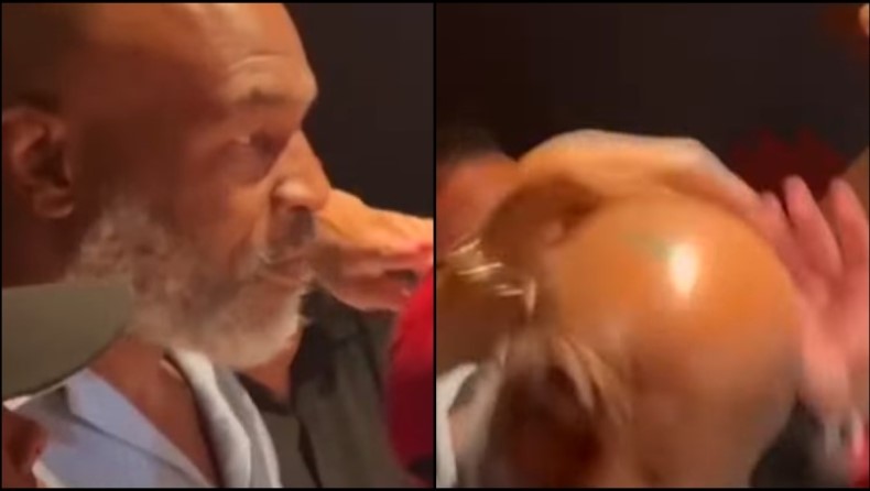 Μία γυναίκα τρέλανε τον Μάικ Τάισον, βάζοντας το δάχτυλό της στη μύτη του - Δείτε βίντεο 