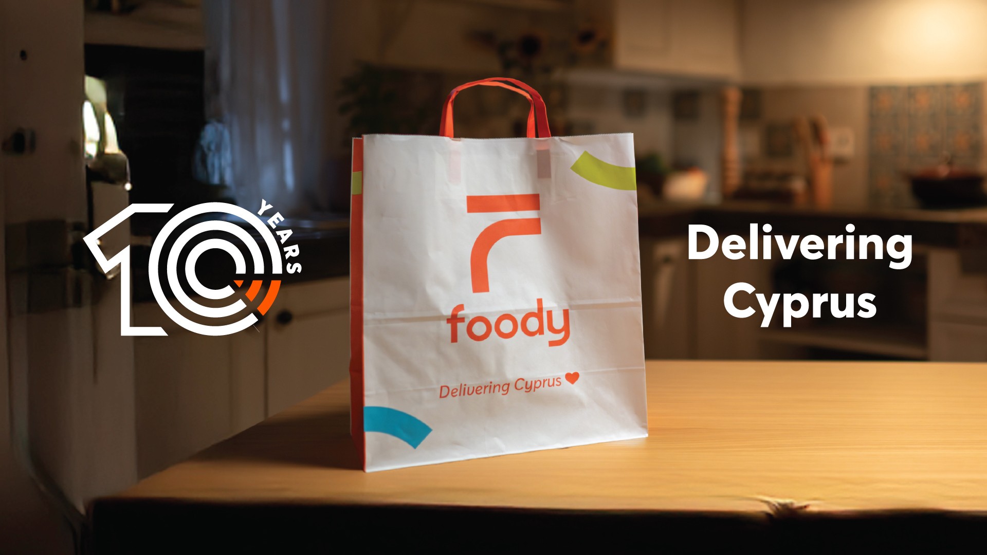 10 Χρόνια Foody: 10 Χρόνια Delivering Cyprus