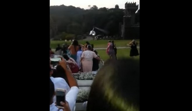 ΒΡΑΖΙΛΙΑ: Ελικόπτερο που μετέφερε νύφη συνετρίβη μπροστά στα μάτια των καλεσμένων - VIDEO
