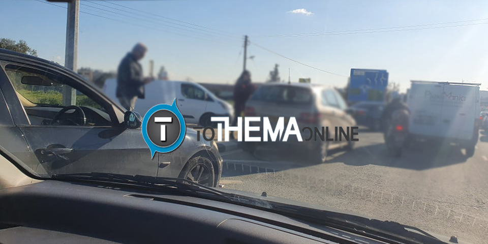 Τροχαίο ατύχημα προκάλεσε κυκλοφοριακό κομφούζιο στη Λευκωσία - Δείτε φωτογραφία από το σημείο 