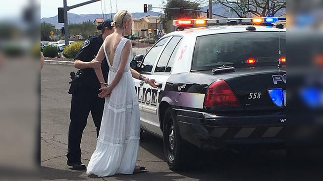 Νύφη πήγαινε στο γάμο της και συνελήφθη