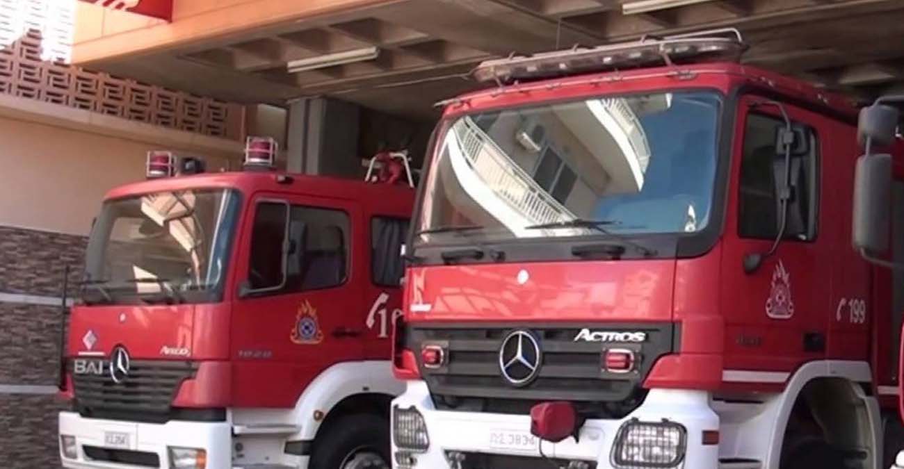 Επηρεάστηκε ημιφορτηγό από την πυρκαγιά στην Αγία Νάπα - Κατέκαυσε έκταση τριών δεκαρίων 