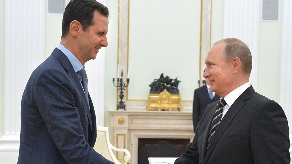 Συλλυπητήριο τηλεγράφημα Άσαντ σε Πούτιν για την κατάρριψη του ρωσικού αεροσκάφους 