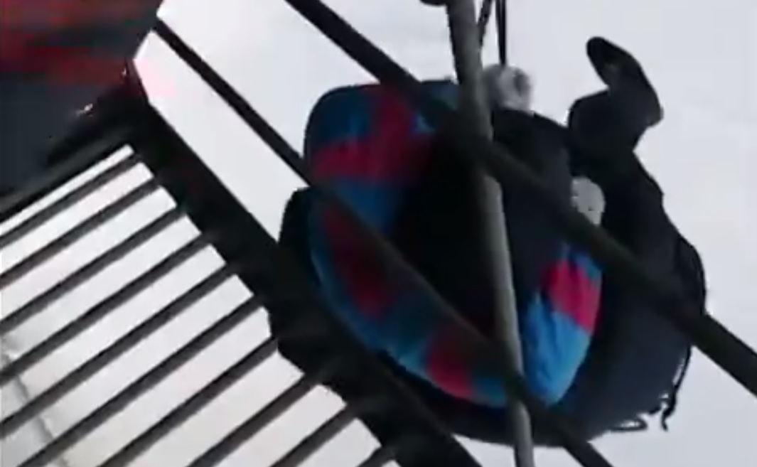 Ζευγάρι στην εντατική μετά από bungee jumping - VIDEO