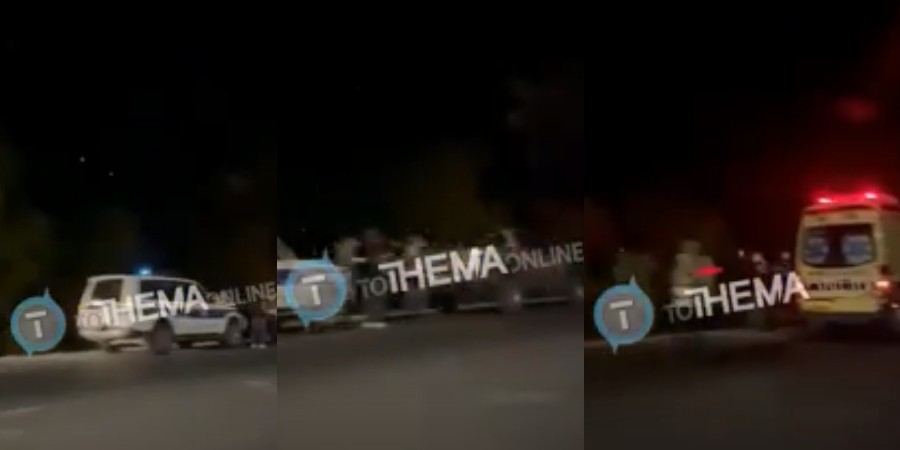 Σοβαρό τροχαίο στον κυκλικό κόμβο Ανθούπολης - Ασθενοφόρο στο σημείο - Βίντεο