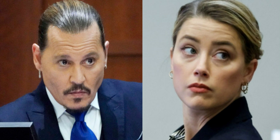 Απίστευτο! Γυναίκα μπούκαρε στη δίκη Johnny Depp και Amber Heard και φώναζε πως έχει το παιδί του