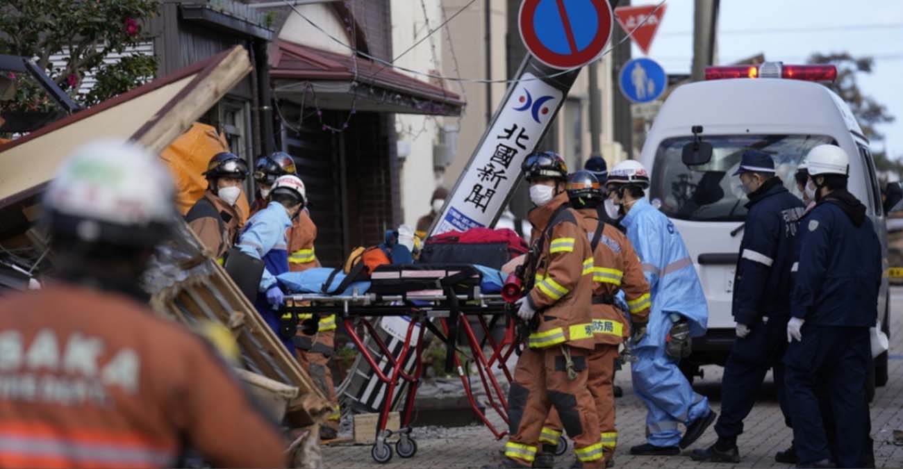 Ιαπωνία: Στους 92 αυξήθηκαν οι νεκροί του σεισμού, 242 οι αγνοούμενοι