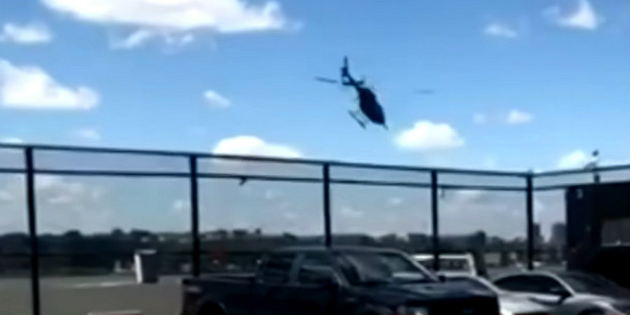 Πιλότος έριξε ελικόπτερο σε ποταμό για να μην πέσει σε κτήρια- VIDEO