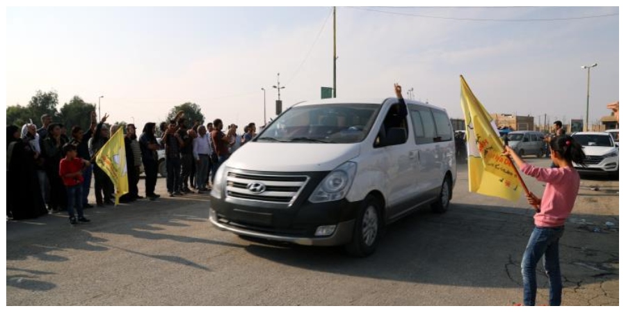 Ακάρ: 'Αναχώρησαν από τη Ρασουλάιν 125 οχήματα με Κούρδους μαχητές'