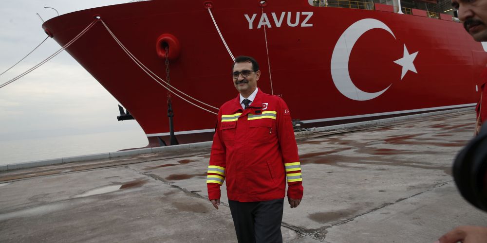 Ντονμέζ: «Η Τουρκία επιταχύνει τις έρευνες φυσικού αερίου στην Αν. Μεσόγειο»