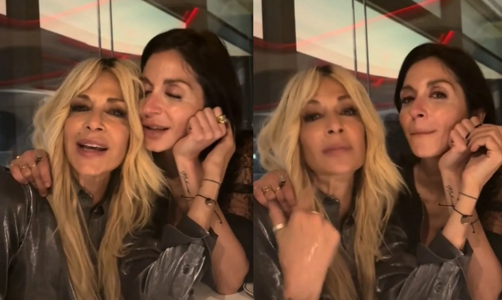 Άννα Βίσση-Σοφία Καρβέλα: Πόζαραν αγκαλιά και έδωσαν το πιο τρυφερό φιλί σε βραδινή τους έξοδο