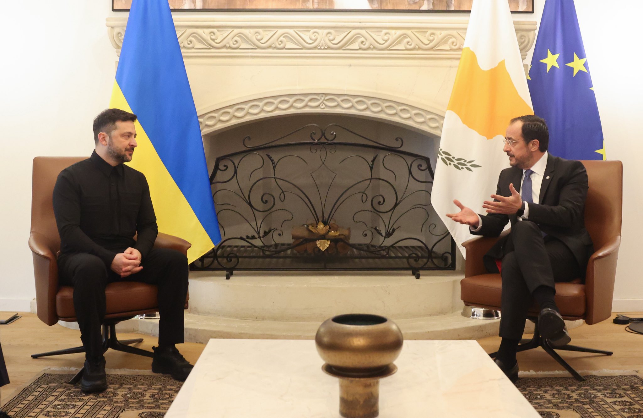 ΠτΔ: Εποικοδομητική η συνάντηση με Ζελένσκι- «Κεντρική προτεραιότητα της Κυπριακής Προεδρίας η Ουκρανία»