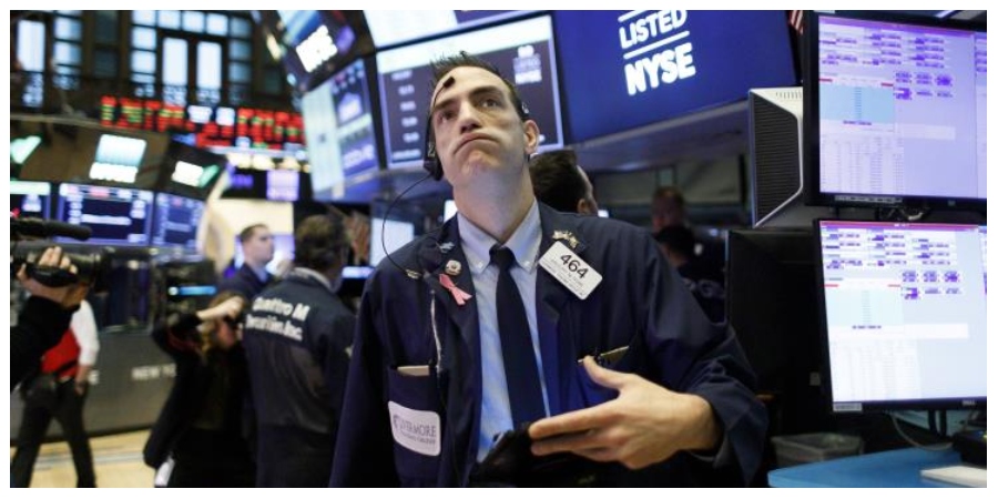 Κατέρρευσε η Γουόλ Στριτ - H μεγαλύτερη πτώση από το κραχ του 1987 για Dow Jones