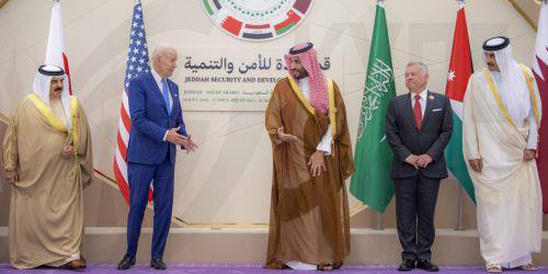 Υπογραφή συμφωνιών, χωρίς εξομάλυνση σχέσεων Σαουδικής Αραβία-Ισραήλ, κατά την επίσκεψη Μπάιντεν στην Τζέντα