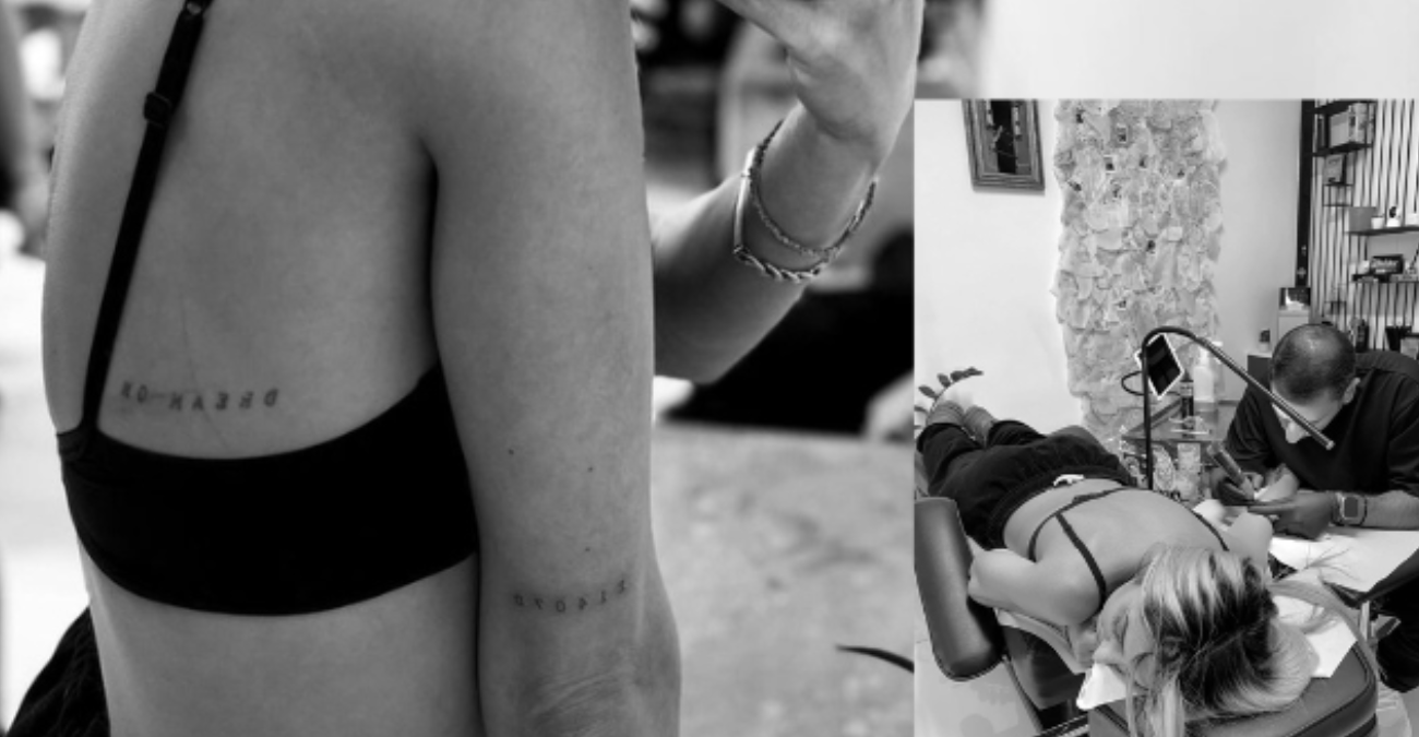 Κύπρια influencer μας έδειξε το τατουάζ της - Ο περίεργος κωδικός και τι συμβολίζει