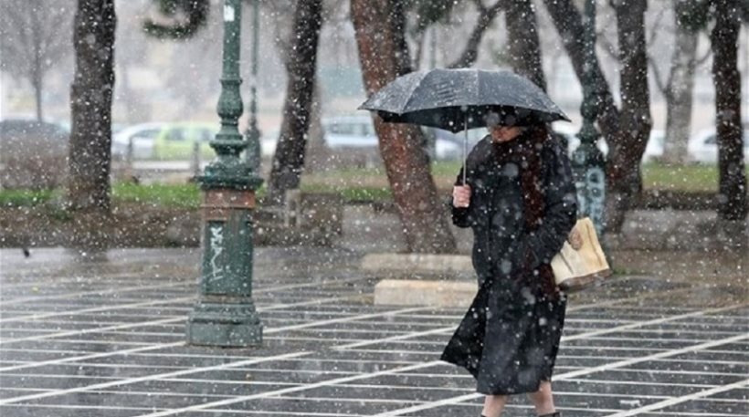 ΚΑΙΡΟΣ: Συννεφιά, ελαφρές βροχές και χιόνια το ‘μενού’ – Στους -2 η θερμοκρασία το βράδυ 