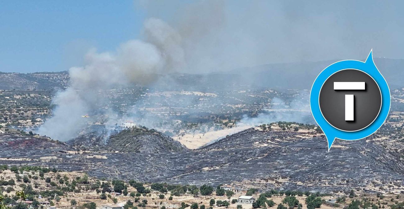 Αρχίζουν επιχειρήσεις ελληνικά και ισραηλινά αεροσκάφη για οριοθέτηση πυρκαγιάς - Μικρές αναζωπυρώσεις 