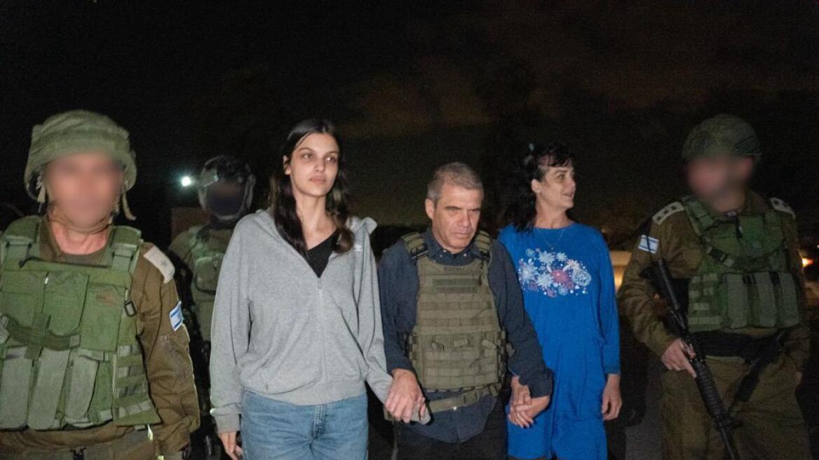 Επέστρεψαν στο Ισραήλ η Νάταλι και η μητέρα της μετά την απελευθέρωσή τους από τη Χαμάς