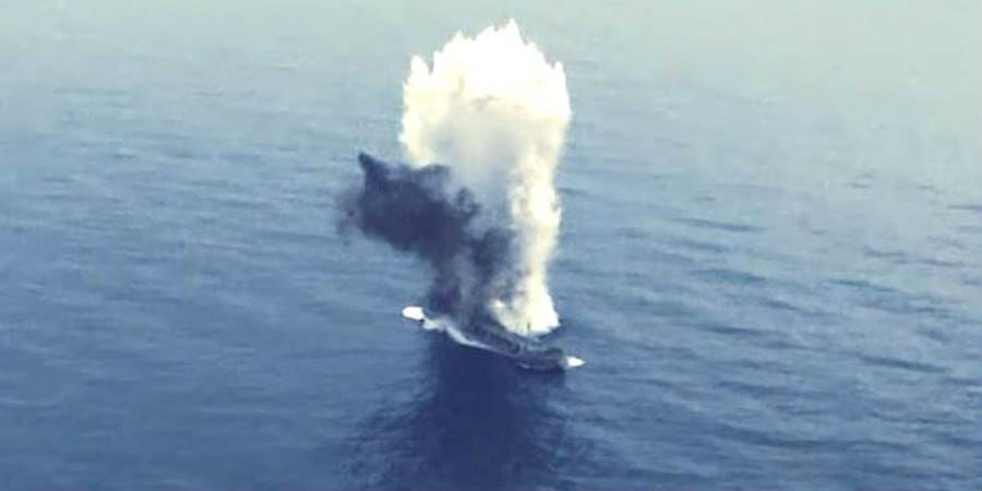 Κλιμακώνει την ένταση η Τουρκία – Άσκηση με πραγματικά πυρά και βύθιση πλοίου για «Προστασία του Μπαρμπαρός» - VIDEO