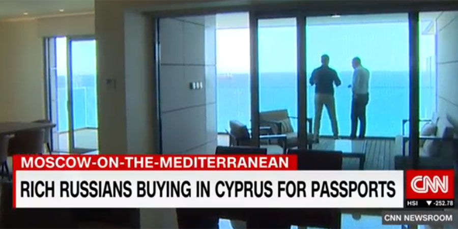 CNN: Ρώσοι αγοράζουν Ευρωπαϊκή ιθαγένεια στην Κύπρο 