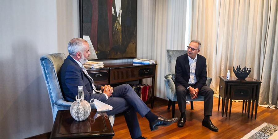 Συνάντηση Αβέρωφ με Υφυπουργό Ναυτιλίας: 'Οι θέσεις του ΔΗΣΥ συμπλέουν με τις θέσεις του Υφυπουργείου'