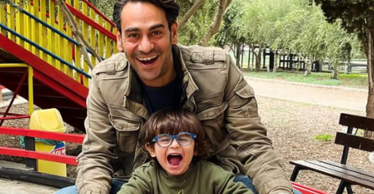 Ανδρέας Τσέλεπος: Τα τρυφερά στιγμιότυπα με τον γιο του στην παιδική χαρά - Βίντεο