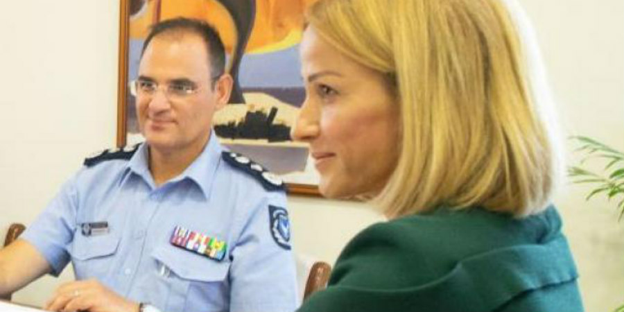 Συνάντηση Ε.Γιολίτη με Αρχηγό της Αστυνομίας 