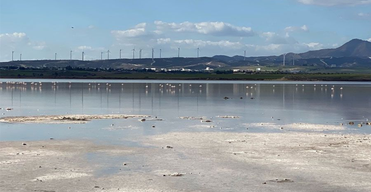 Απίστευτο θέαμα πάνω από τη Λάρνακα! Δείτε πώς έγινε η Αλυκή μέσα σε λίγες ώρες - Η εικόνα που άφησε όλους άφωνους