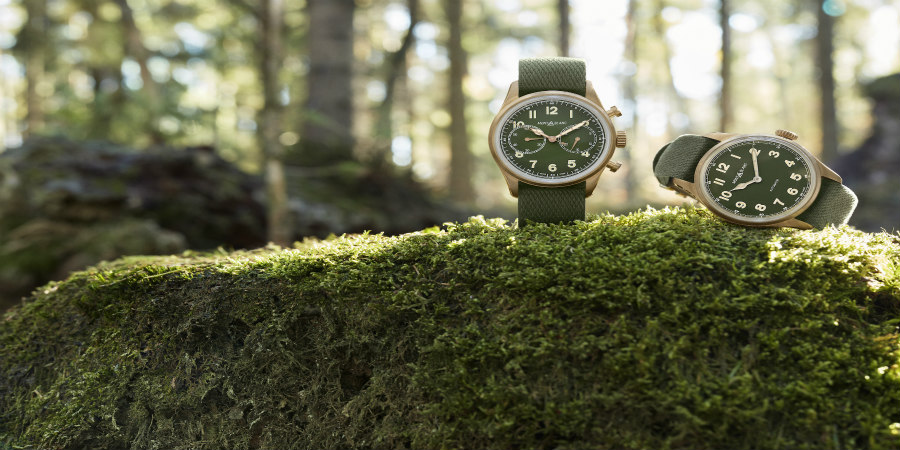 Επανασυνδεθείτε με τη φύση με τα νέα ρολόγια Montblanc 1858  σε Χακί -Πράσινο χρώμα. 