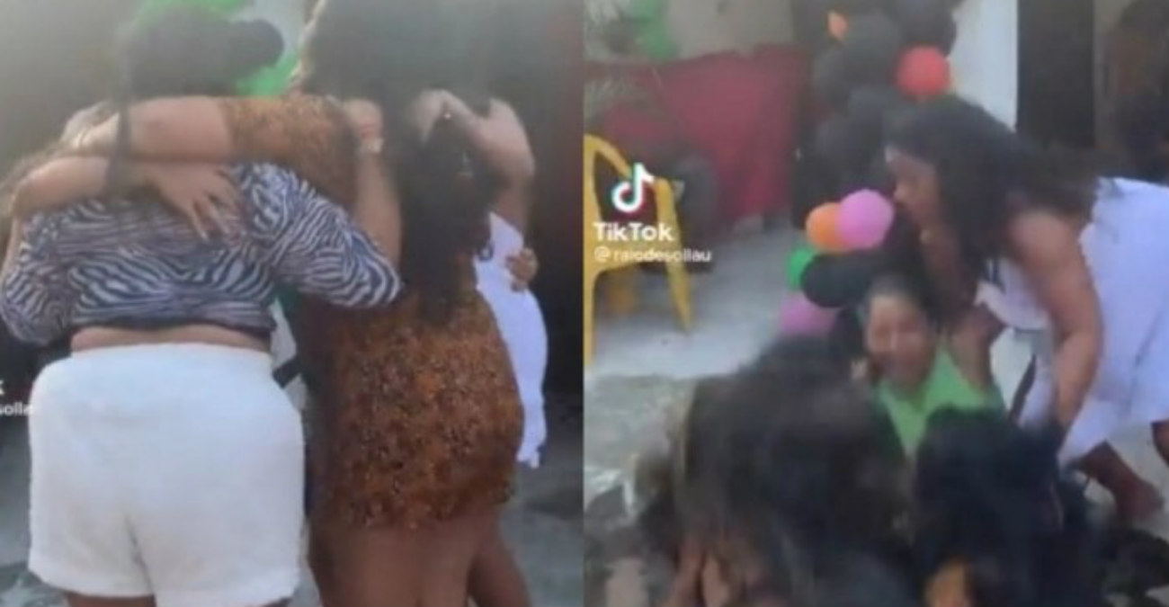 Τρομακτικό σκηνικό στη Βραζιλία: Κορίτσια χορεύουν αγκαλιασμένα και ανοίγει η γη και της «καταπίνει» 