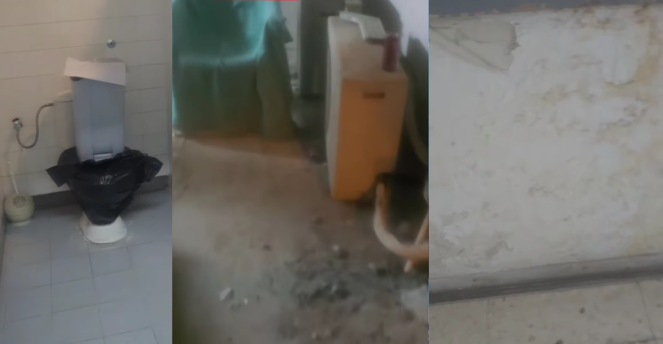 Νοσοκομείο Λεμεσού: Σπασμένες πόρτες, βρώμικοι χώροι και τουαλέτες σε άθλια κατάσταση - Εικόνες που προκαλούν - Βίντεο