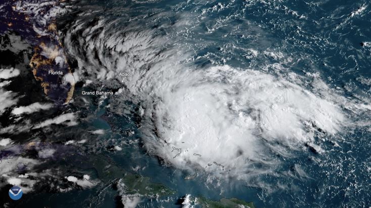 Μετά τον κυκλώνα Ντοριάν φτάνει η καταιγίδα Ουμπέρτο στις Μπαχάμες 