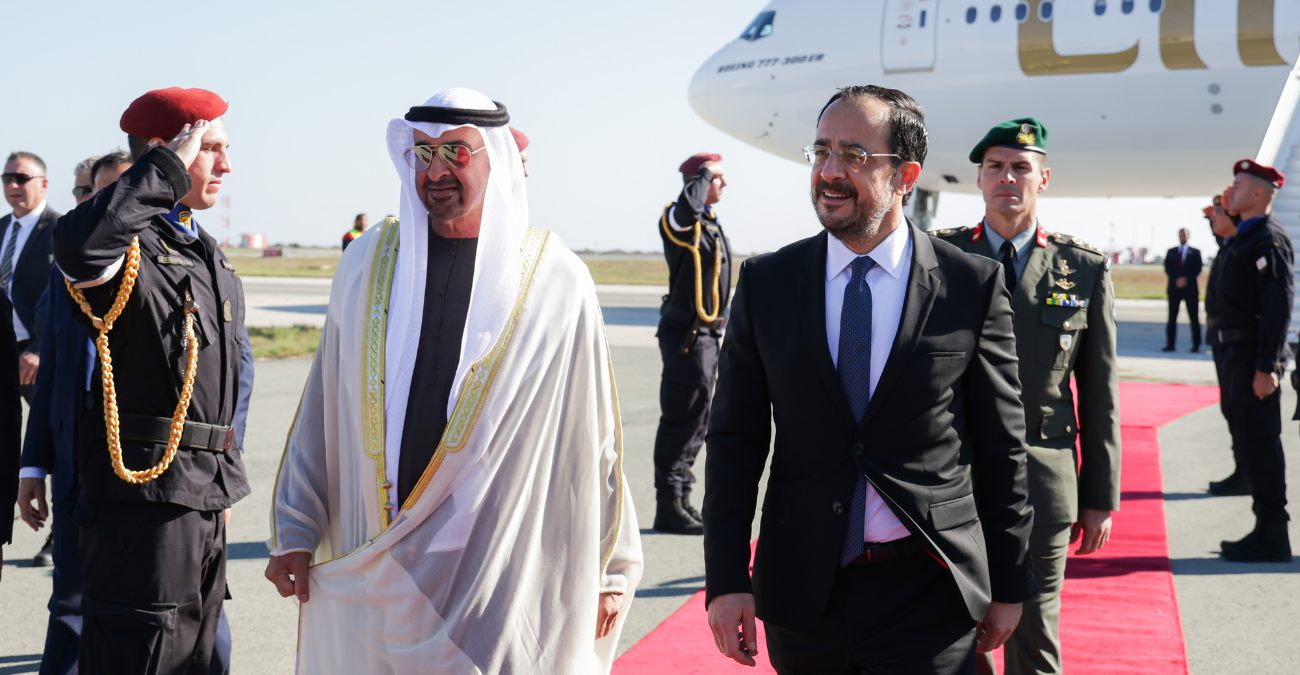 Στρατηγική συμμαχία με βάθος: Τι συμφώνησαν Χριστοδουλίδης και Πρόεδρος των ΗΑΕ