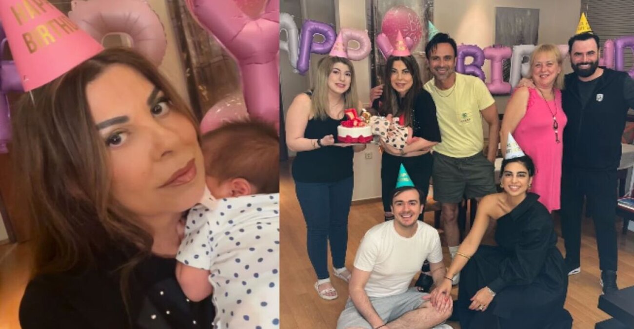 Άντζελα Δημητρίου: Πέρασε τα γενέθλιά της με την εγγονή της - Η έκπληξη των φίλων της - Βίντεο