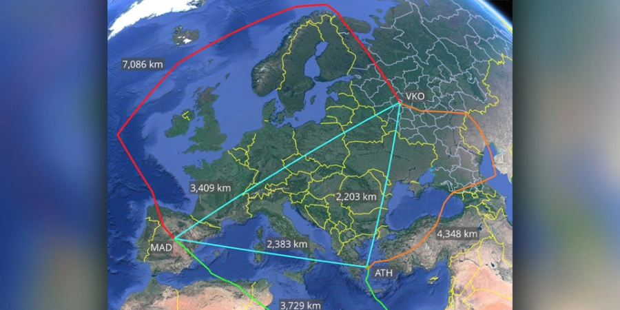 Παράκαμψη... 15.000 χλμ έκανε το αεροπλάνο που έστειλε η Μόσχα για να πάρει διπλωμάτες από Ελλάδα και Ισπανία