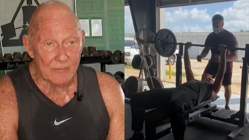 Ένας 84χρονος σηκώνει 136 κιλά, ασχολήθηκε πρώτη φορά με τα βάρη όταν ήταν 60 ετών