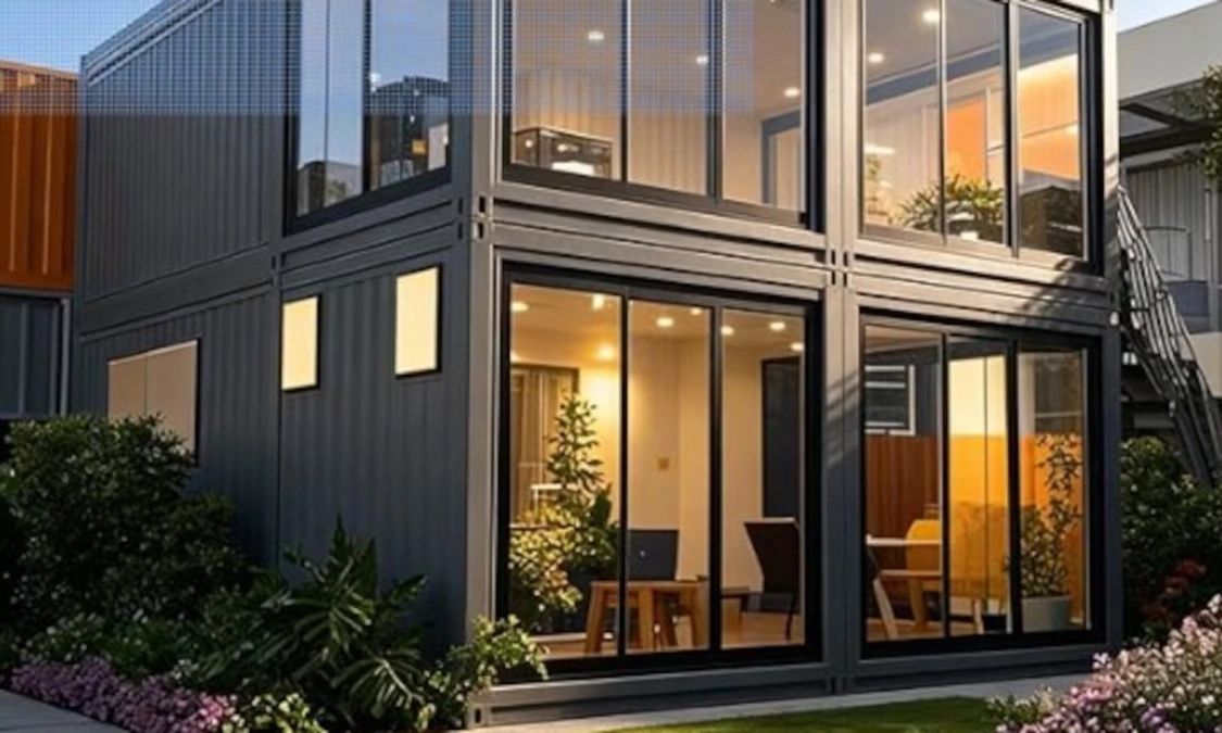 Το διώροφο προκατασκευασμένο σπίτι που πωλείται προς 14.000 ευρώ: «Ιδανικό για χώρους εργασίας»