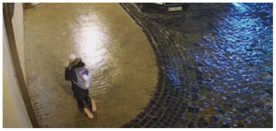 Ουκρανία: Viral η απεγνωσμένη μάχη γυναίκας να διασχίσει παγωμένο πεζοδρόμιο - ΒΙΝΤΕΟ