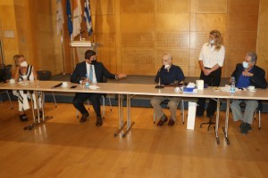 ΚΟΕ : Συνάντηση Με Τον Υφυπουργό Αθλητισμού Της Ελλάδας Κ. Λευτέρη Αυγενάκη
