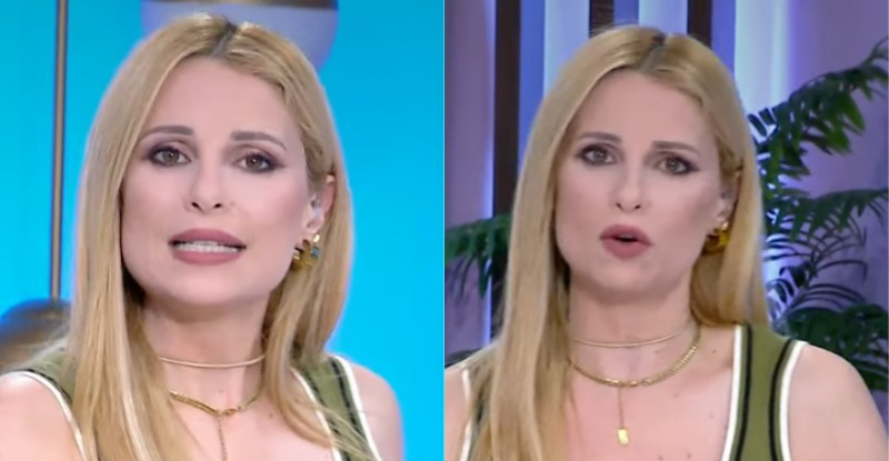 Αριστοτέλους: Τα πήρε στο κρανίο με τα σκληρά λόγια που έγραψε Κύπριος δημοσιογράφος για εκείνην - Δείτε βίντεο 