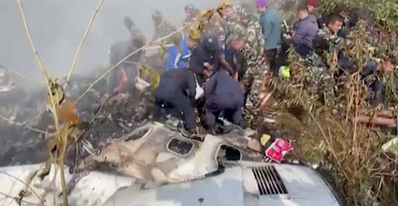 Νεπάλ: Στους 67 οι νεκροί - Η χειρότερη αεροπορική τραγωδία των τελευταίων 30 ετών