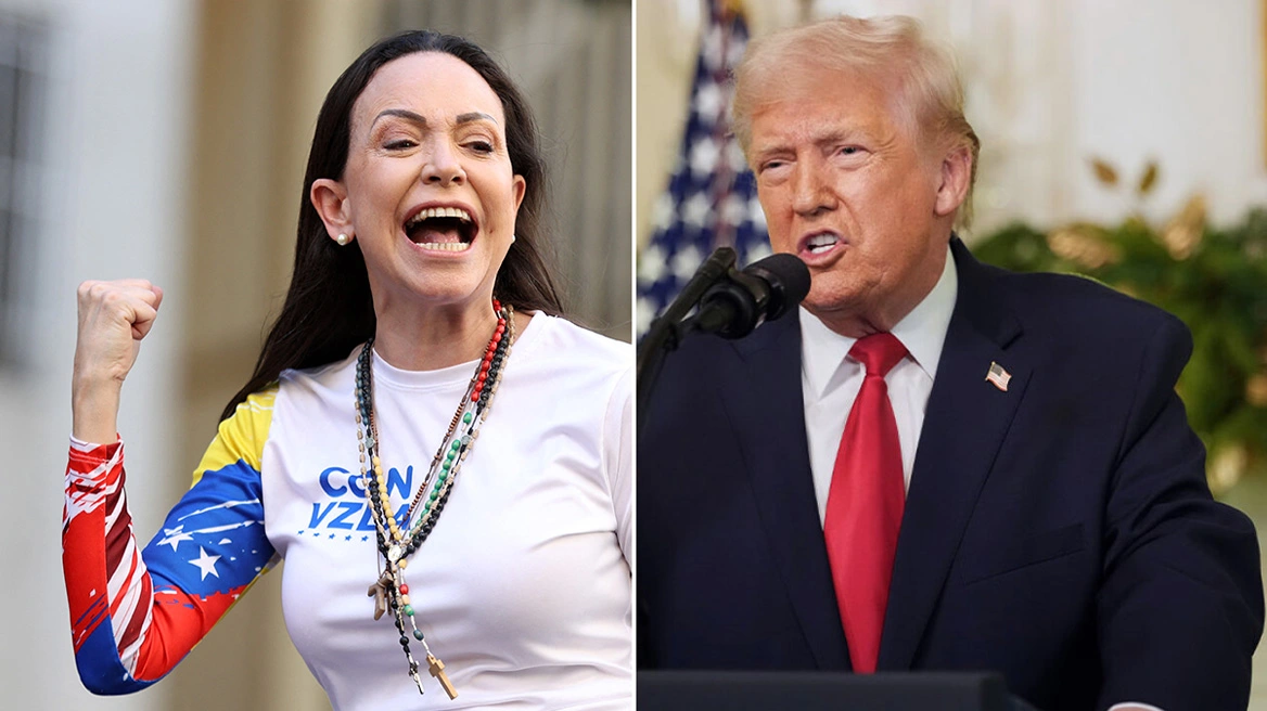 «Πολύ καλή γυναίκα, αλλά δεν την σέβονται, δεν μπορεί να ηγηθεί»: Γιατί ο Τραμπ δεν στηρίζει τη Ματσάδο για διάδοχο του Μαδούρο στη Βενεζουέλα