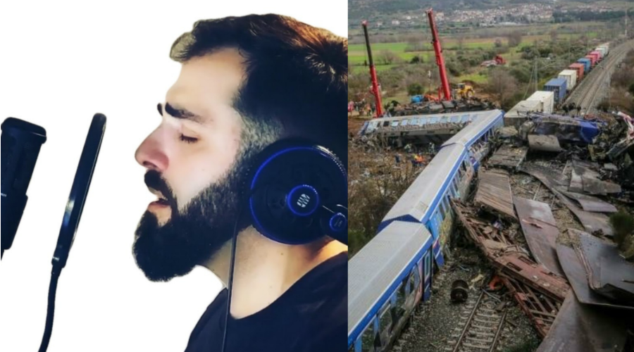 Στέφανος Πελεκανής: Ο Κύπριος τραγουδιστής ανατριχιάζει με την ερμηνεία του για την τραγωδία στα Τέμπη