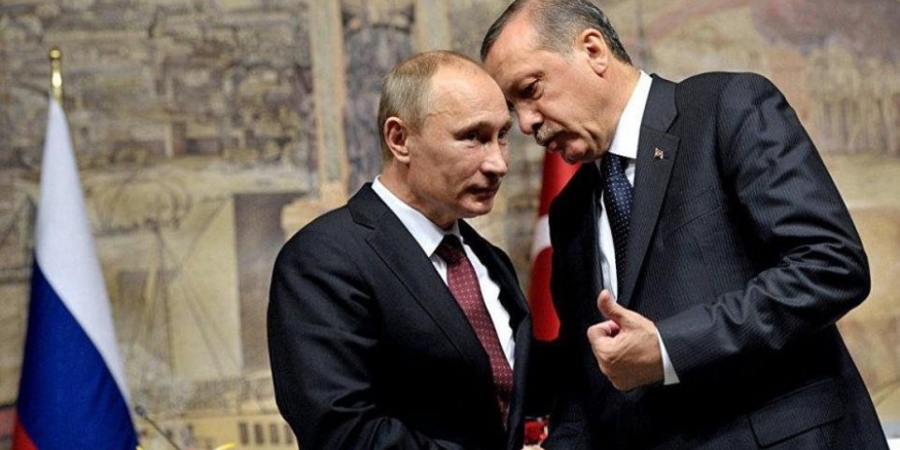 Ερντογάν σε Πούτιν: Πρέπει να γίνουν βήματα για την ειρήνη μεταξύ Ρωσίας και Ουκρανίας
